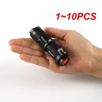 1~10PCS Ultra Jasné LED Baterka S XP-L 3,7 V LED Lampa Korálky Nepremokavé Zoomovateľnom 3 Svetelné Módy Multi-function Č. Obrázok