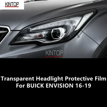Pre BUICK PREDSTAVIŤ, 16-19 TPU Transparentné Svetlometu Ochranný Film, Svetlometu Ochrany,Filmové Úpravy Obrázok